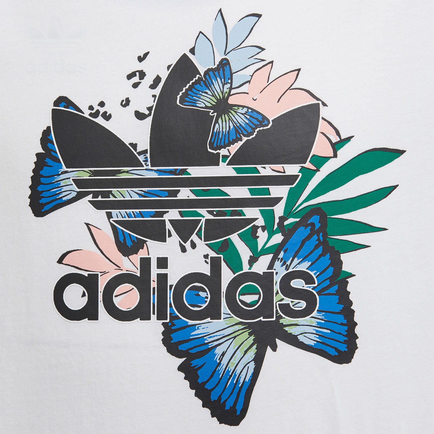 adidas Kaos Logo Seri Huruf, Unisex, COD '" AD-13