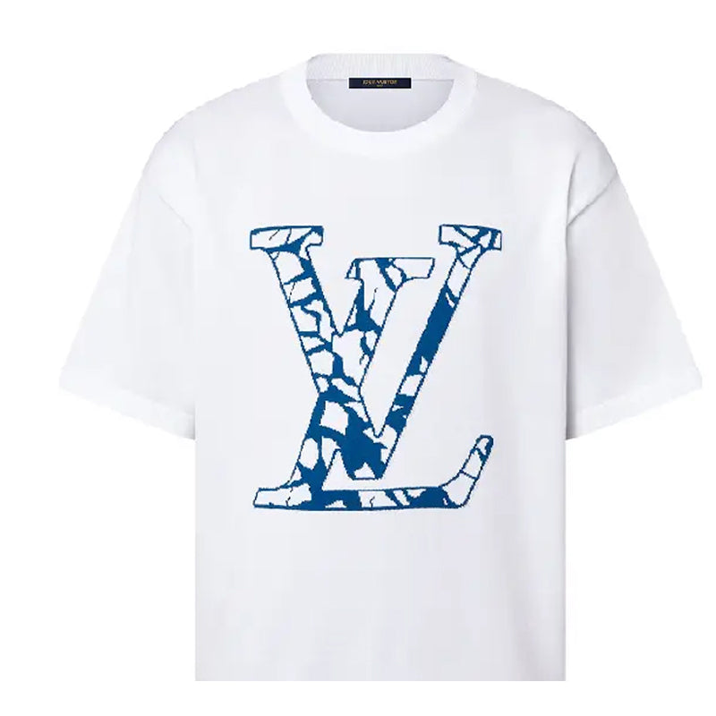 LV Kaos Logo Seri Huruf, Unisex, COD '-L-17