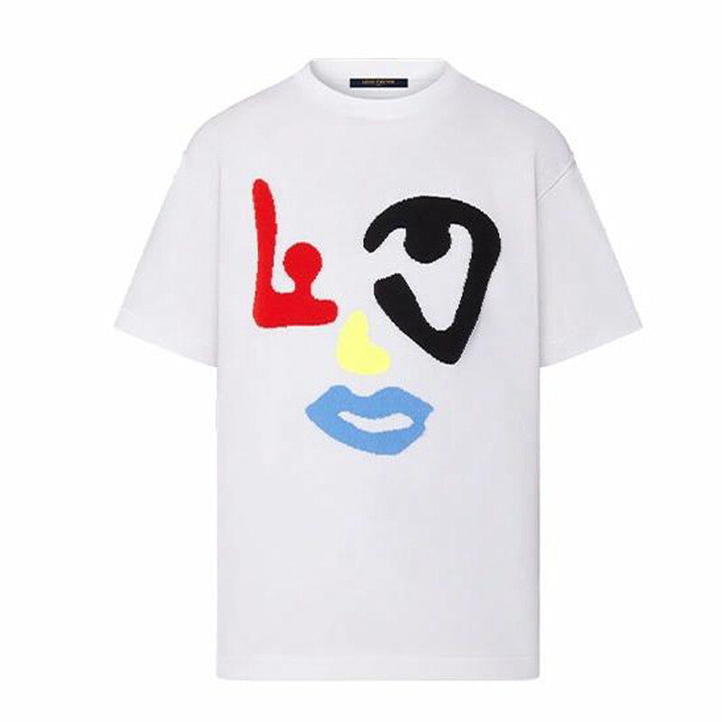 LV Kaos Logo Seri Huruf, Unisex, COD '-L-15