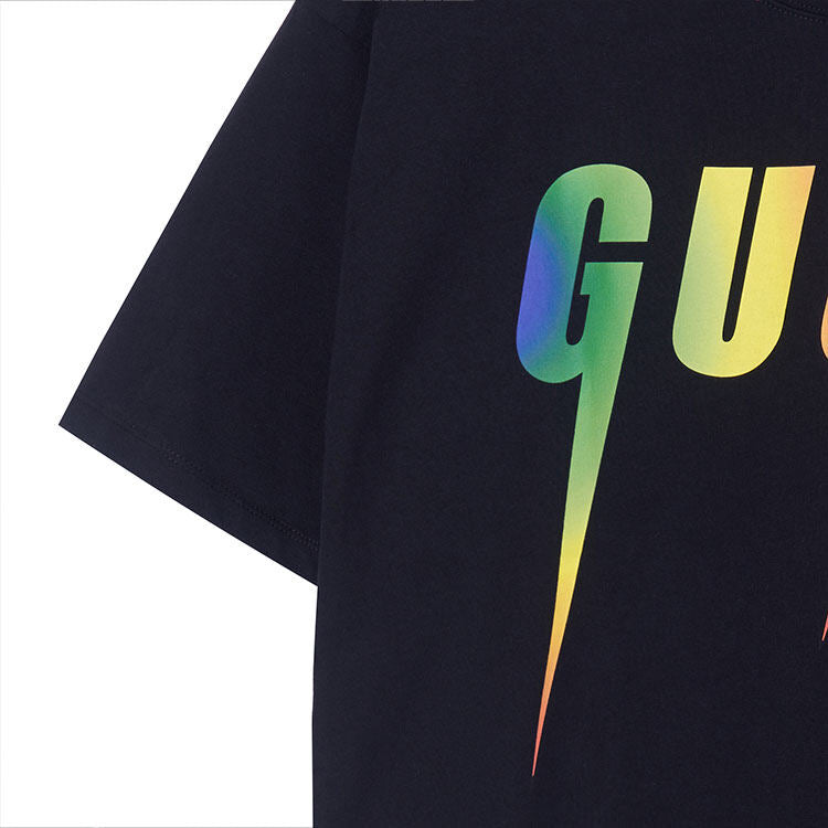 GUCCI Kaos Logo Seri Huruf, Unisex, COD '"   G-121