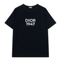 Kaos Pendek DIOR dengan Motif Gambar/Cetak, Cocok untuk Pria dan Wanita  -D-13