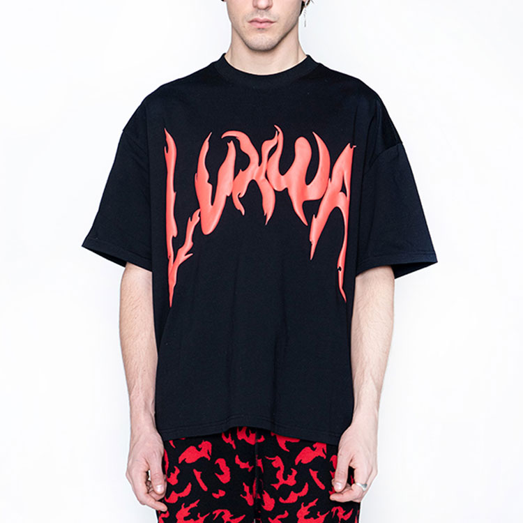 LV Kaos Logo Seri Huruf, Unisex, COD '-L-22