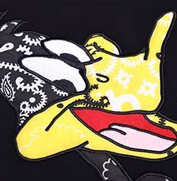 LV Kaos Logo Seri Huruf, Unisex, COD '-L-28