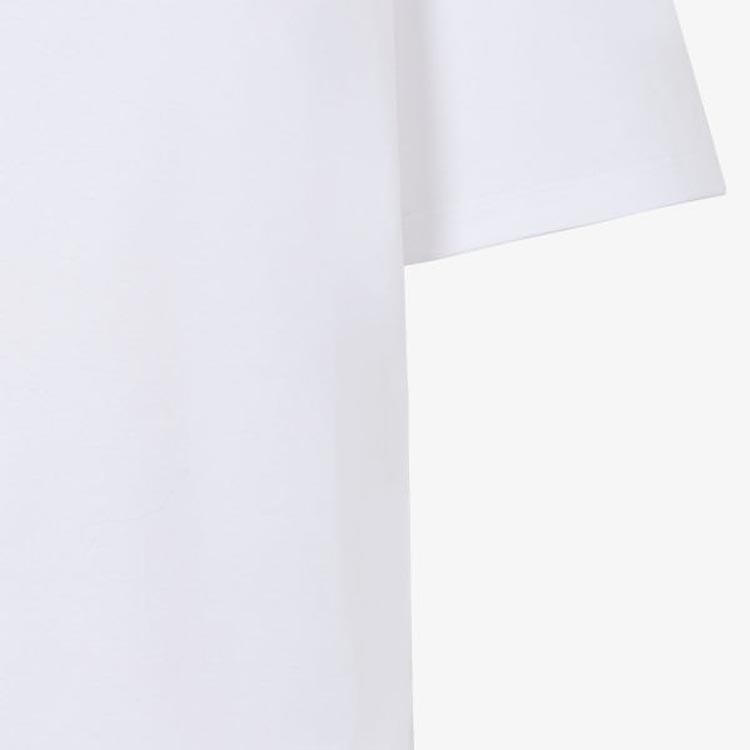 Kaos Pendek FENDI dengan Motif Gambar/Cetak, Cocok untuk Pria dan WanitaF-16