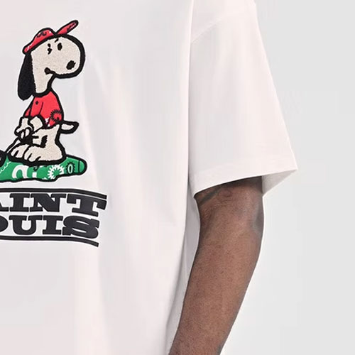 LV Kaos Logo Seri Huruf, Unisex, COD '-L-29