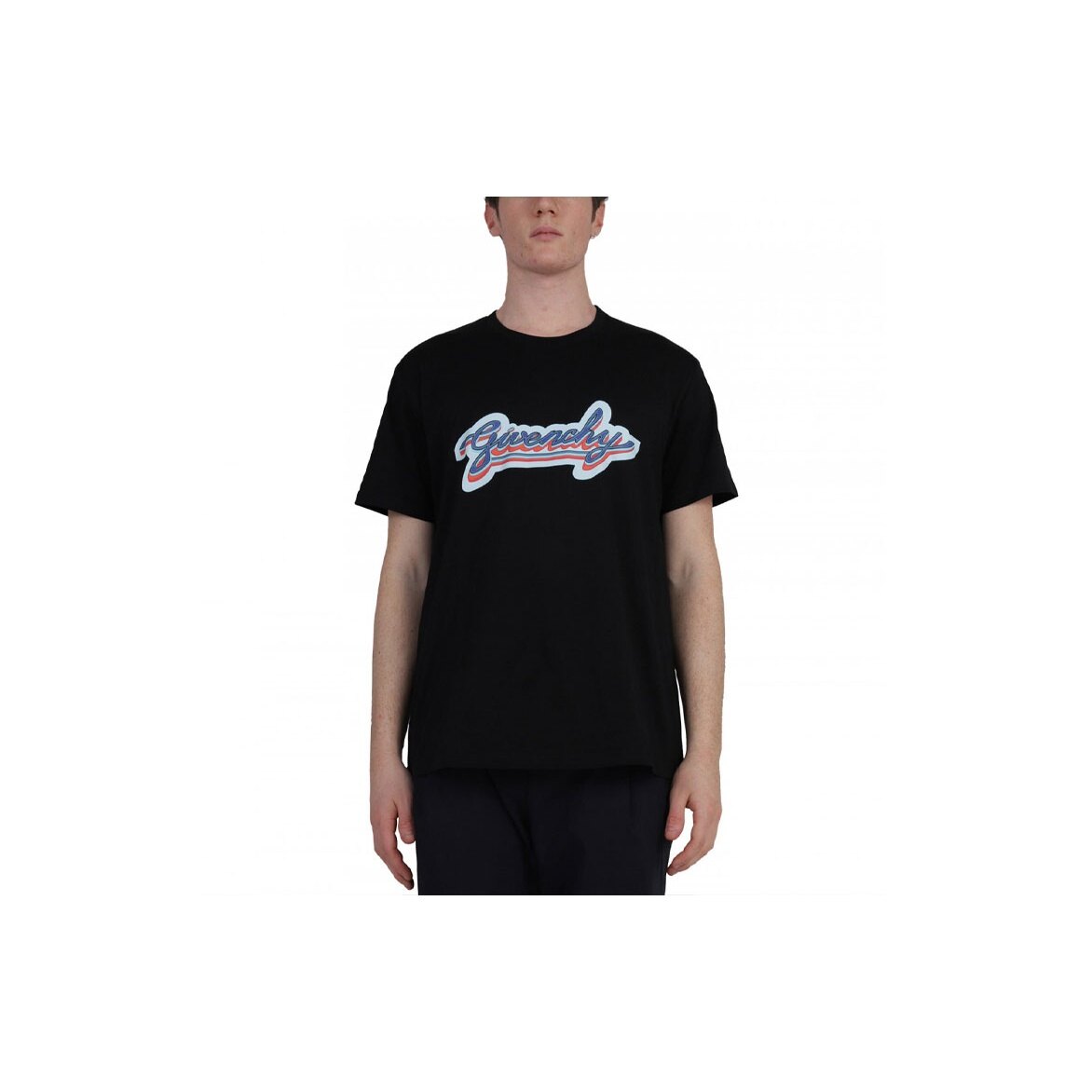 Kaos Givenchy Bermotif, Unisex -J-54