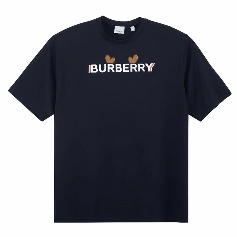 Burberry Kaos Logo Seri Huruf, Unisex, COD '"B-24