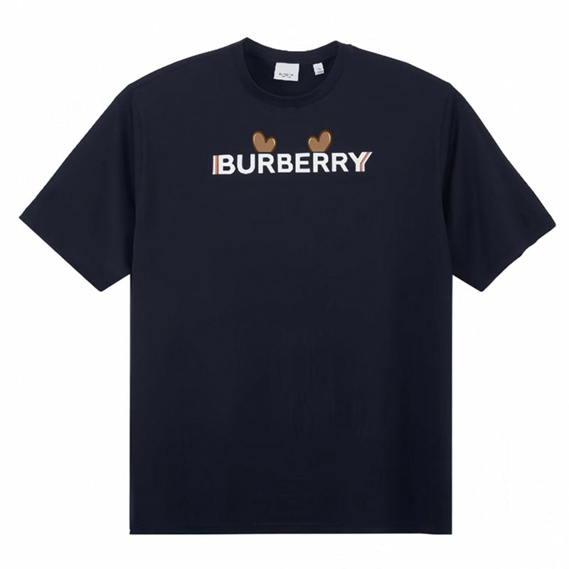 Burberry Kaos Logo Seri Huruf, Unisex, COD '"B-24
