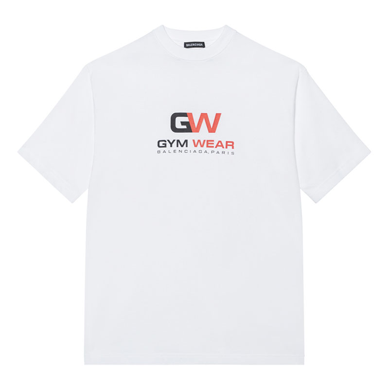 Kaos Pendek Balenciaga dengan Motif Gambar/Cetak, Cocok untuk Pria dan Wanita -BL-32