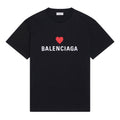 Kaos Pendek Balenciaga dengan Motif Gambar/Cetak, Cocok untuk Pria dan Wanita -BL-38