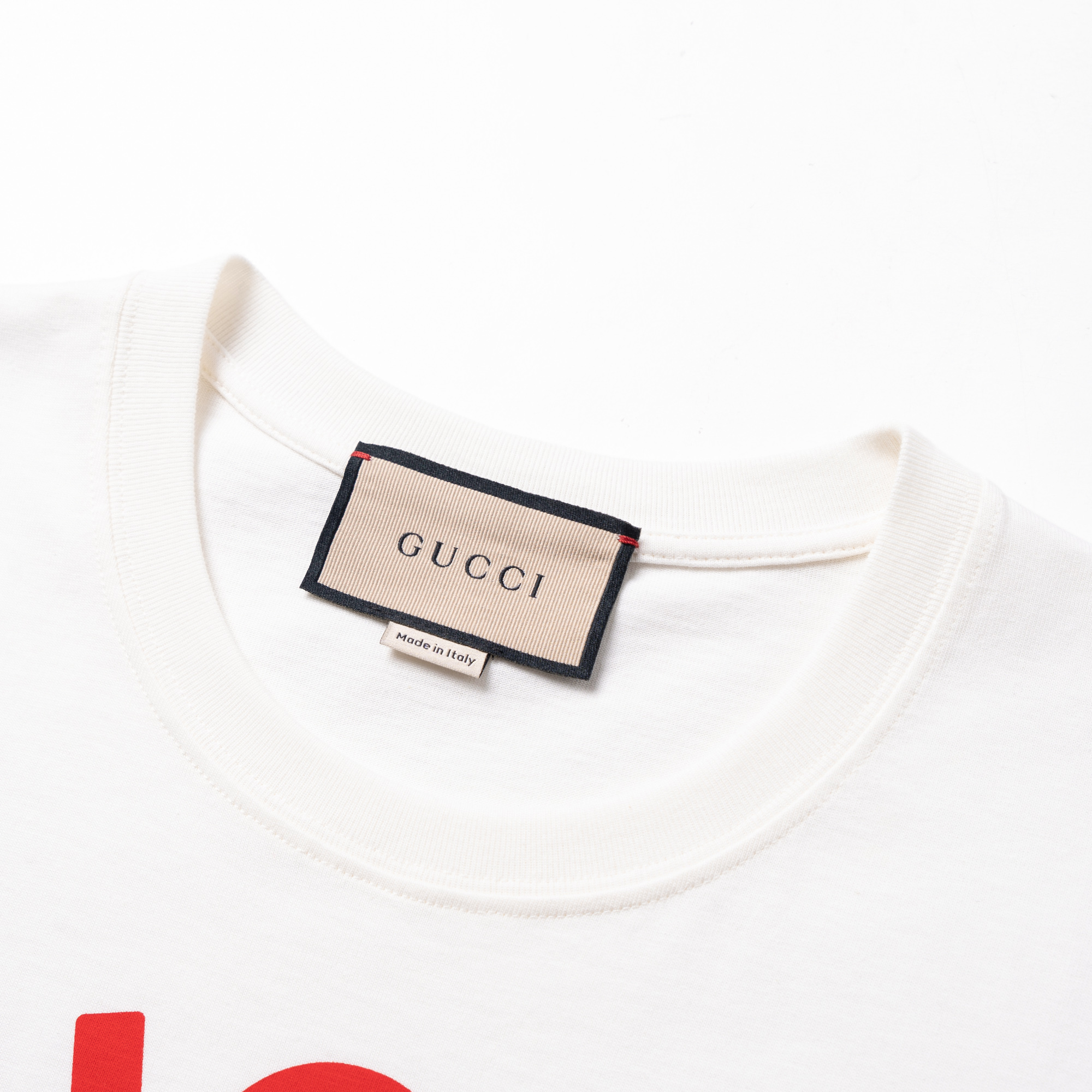 GUCCI Kaos Logo Seri Huruf, Unisex, COD '"    '"  G-57