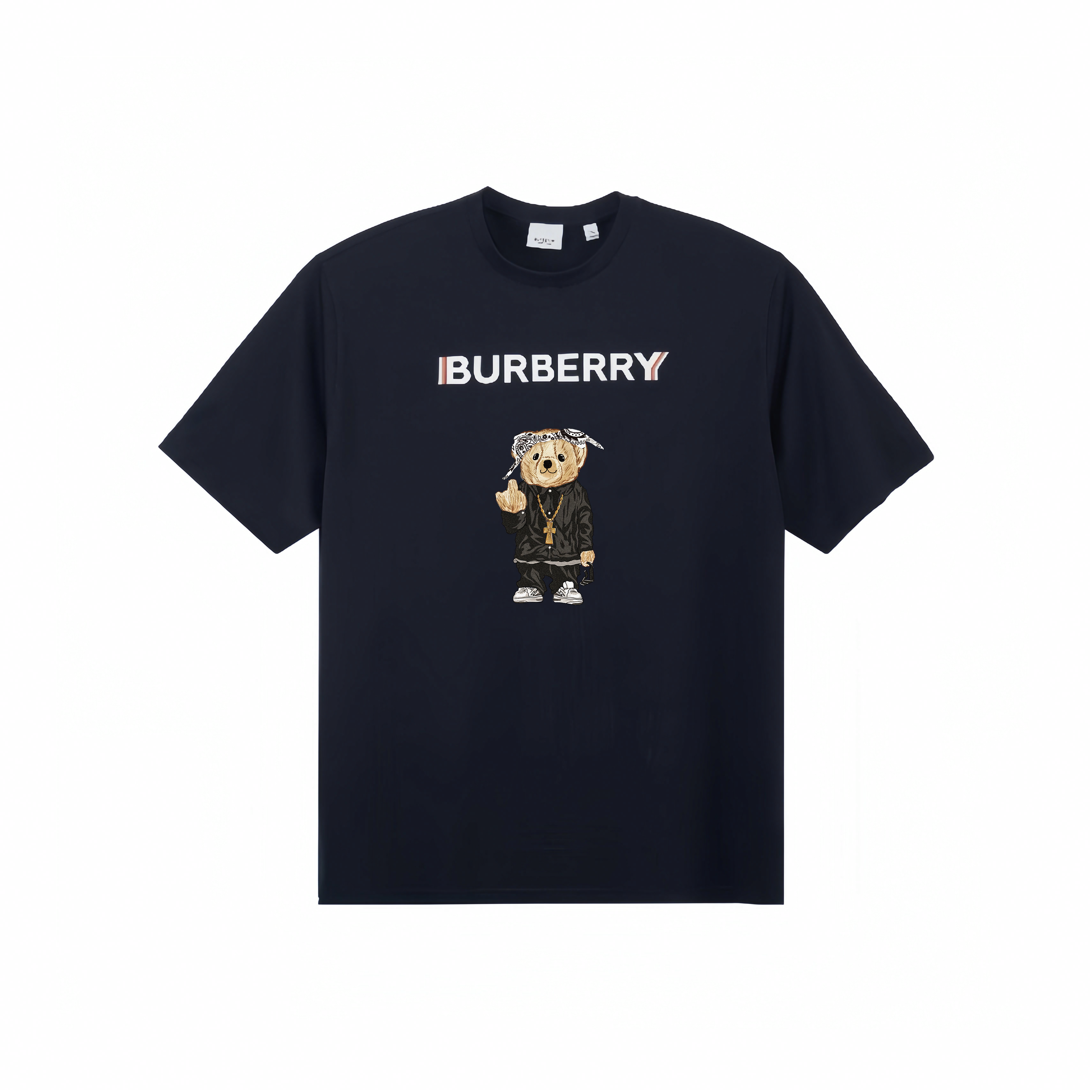 Burberry Kaos Logo Seri Huruf, Unisex, COD '"B-40