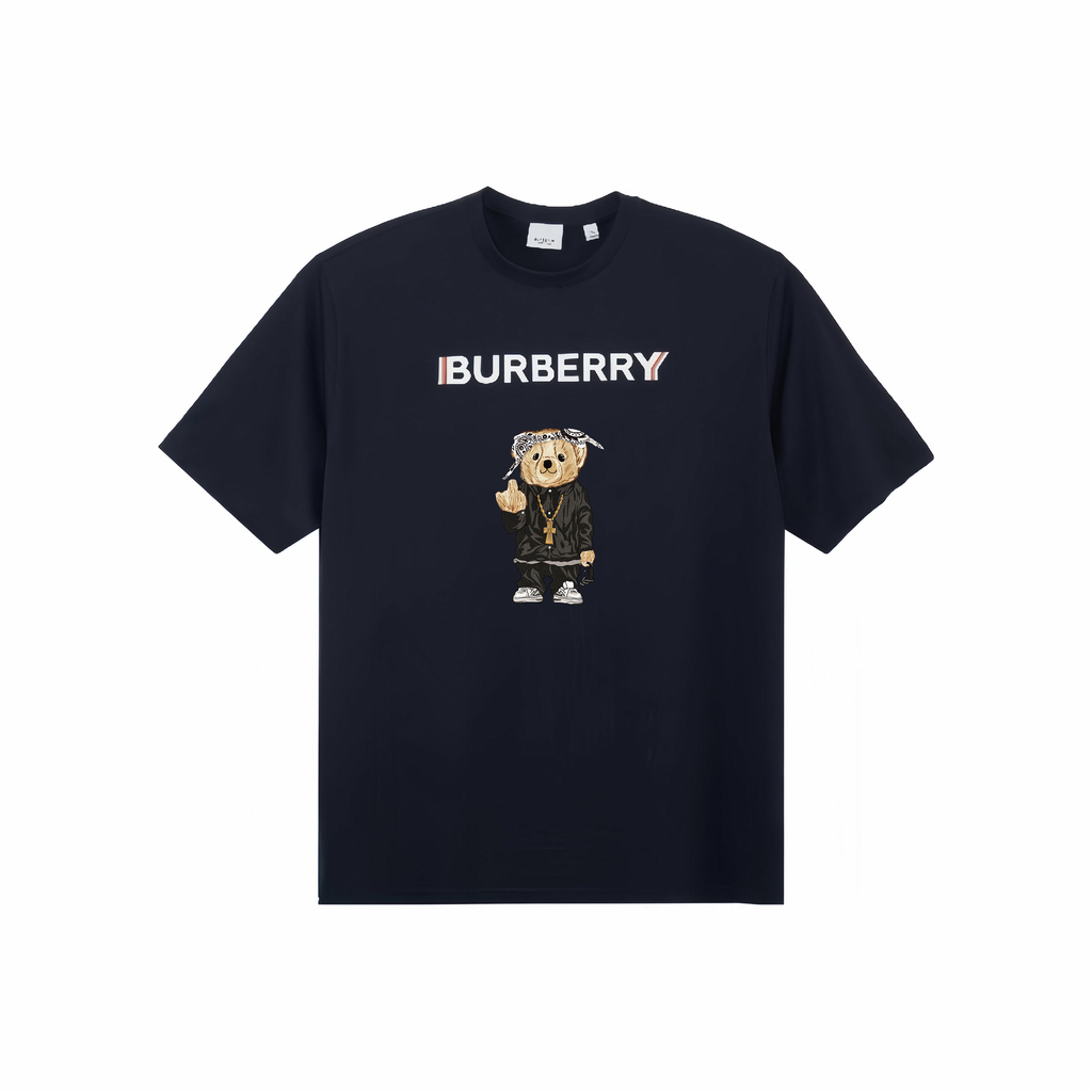 Burberry Kaos Logo Seri Huruf, Unisex, COD '"B-40