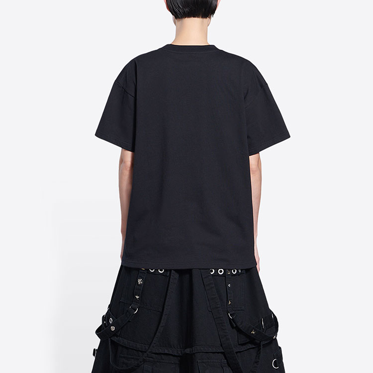 Kaos Pendek Balenciaga dengan Motif Gambar/Cetak, Cocok untuk Pria dan Wanita -BL-38