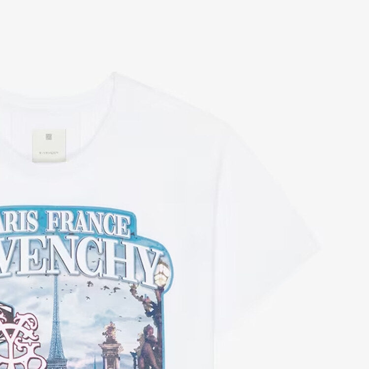 Kaos Givenchy Bermotif, Unisex -J-39