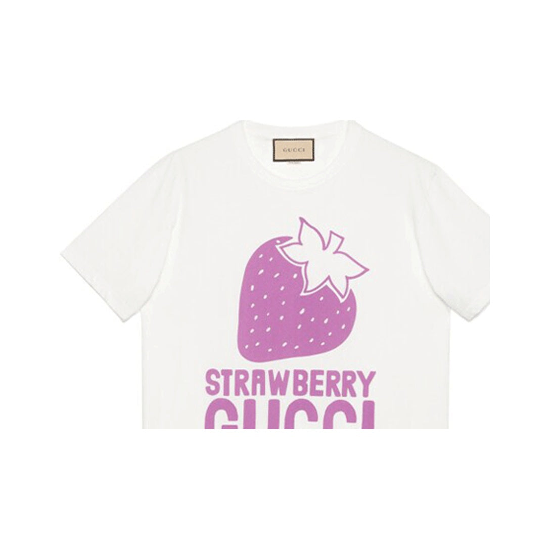 GUCCI Kaos Logo Seri Huruf, Unisex, COD '"  G-80