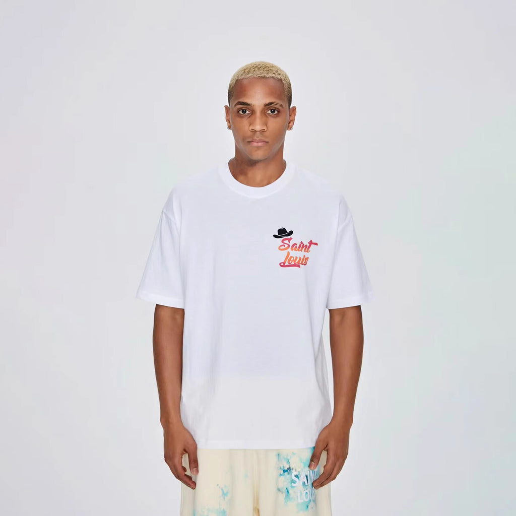 LV Kaos Logo Seri Huruf, Unisex, COD '-L-23