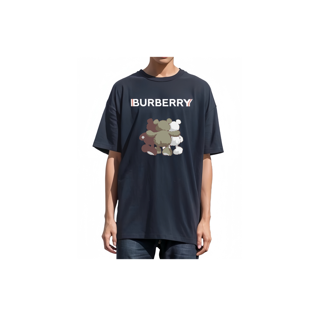 Burberry Kaos Logo Seri Huruf, Unisex, COD '"B-44