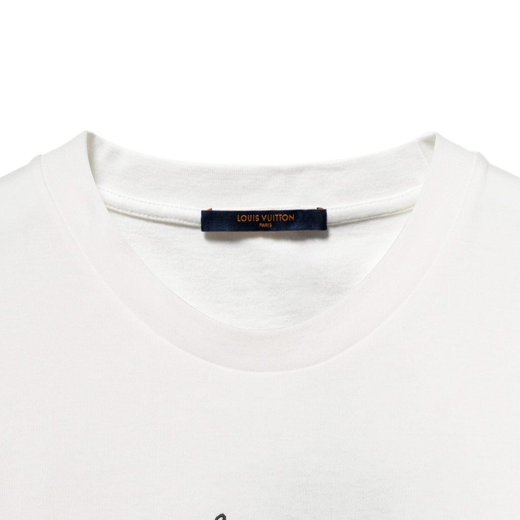 LV Kaos Logo Seri Huruf, Unisex, COD '-L-08