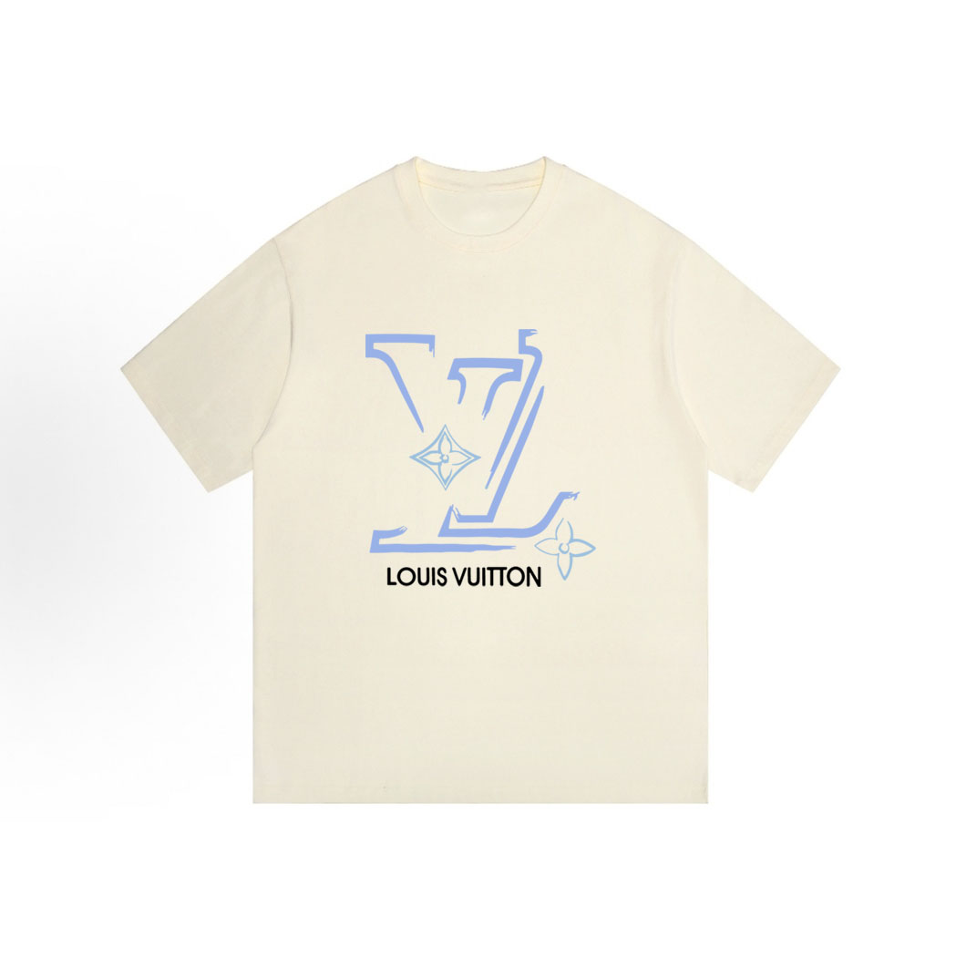 LV Kaos Oversize Original - Kualitas Terbaik, Unisex, COD LV-1