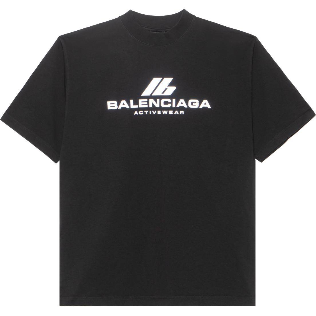 Kaos Pendek Balenciaga dengan Motif Gambar/Cetak, Cocok untuk Pria dan Wanita -BL-23