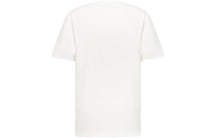 Kaos Pendek DIOR dengan Motif Gambar/Cetak, Cocok untuk Pria dan Wanita  -D-07