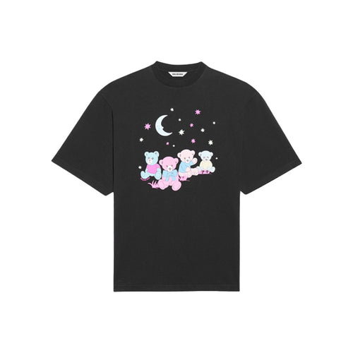 Kaos Pendek Balenciaga dengan Motif Gambar/Cetak, Cocok untuk Pria dan Wanita -BL-06