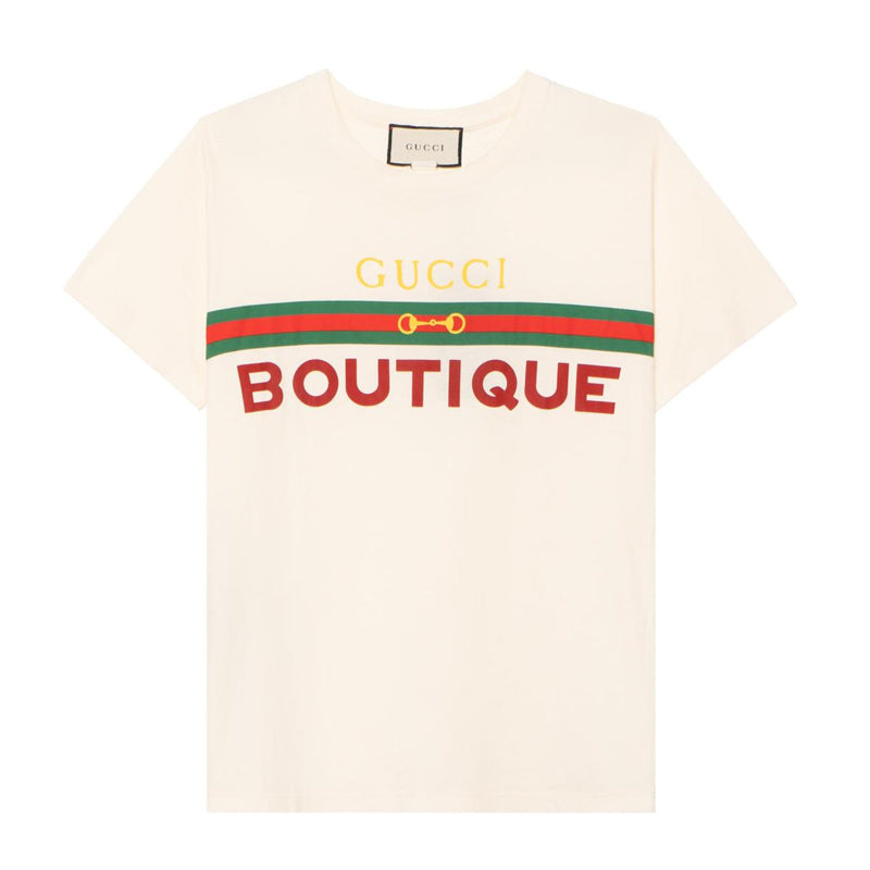 GUCCI Kaos Logo Seri Huruf, Unisex, COD '"    '"  G-38