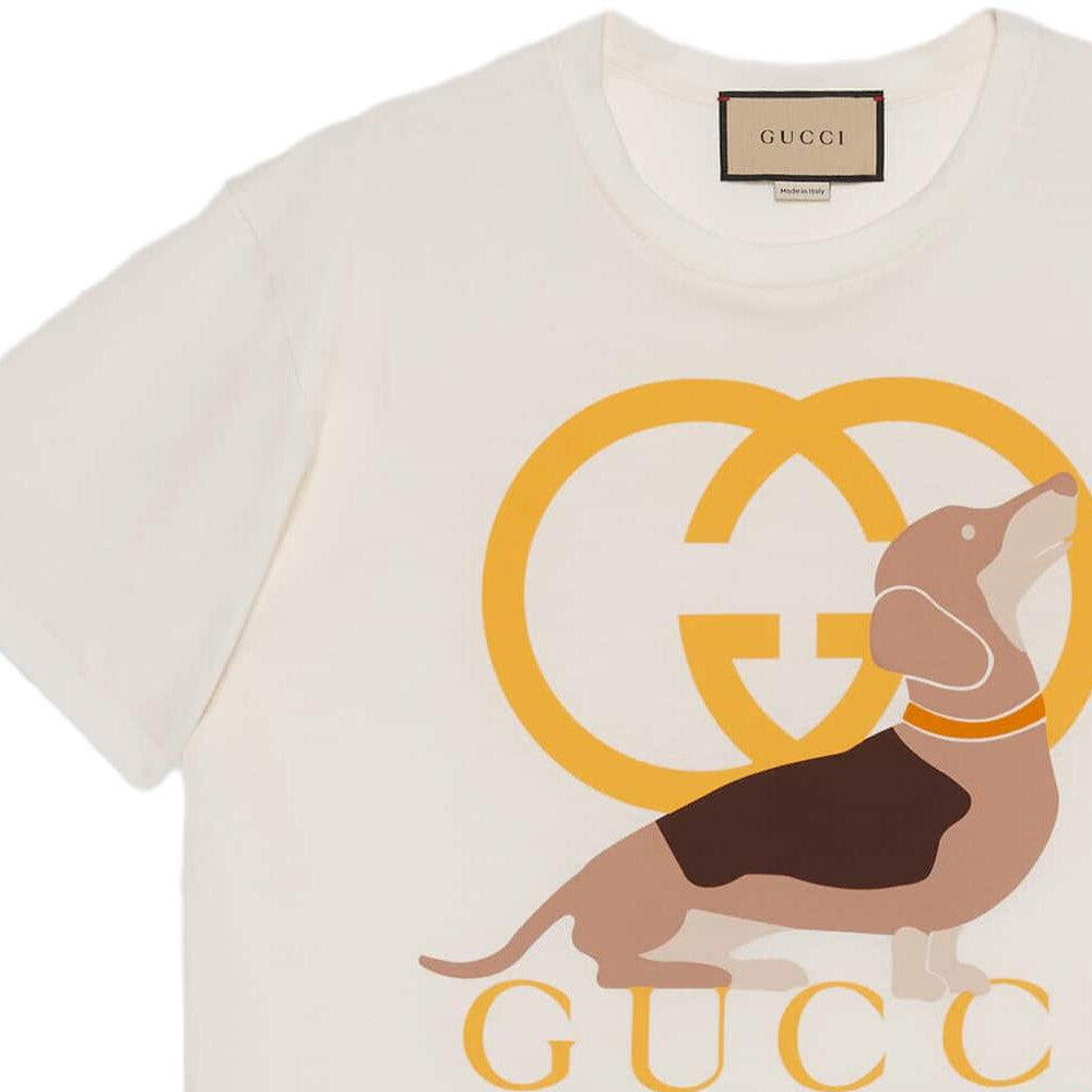 GUCCI Kaos Logo Seri Huruf, Unisex, COD '"    '"  G-64