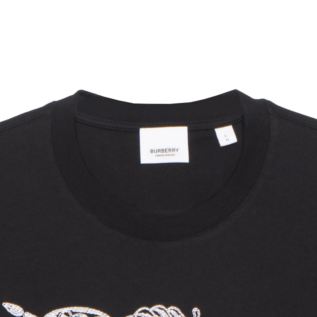 Burberry Kaos Logo Seri Huruf, Unisex, COD '"B-10