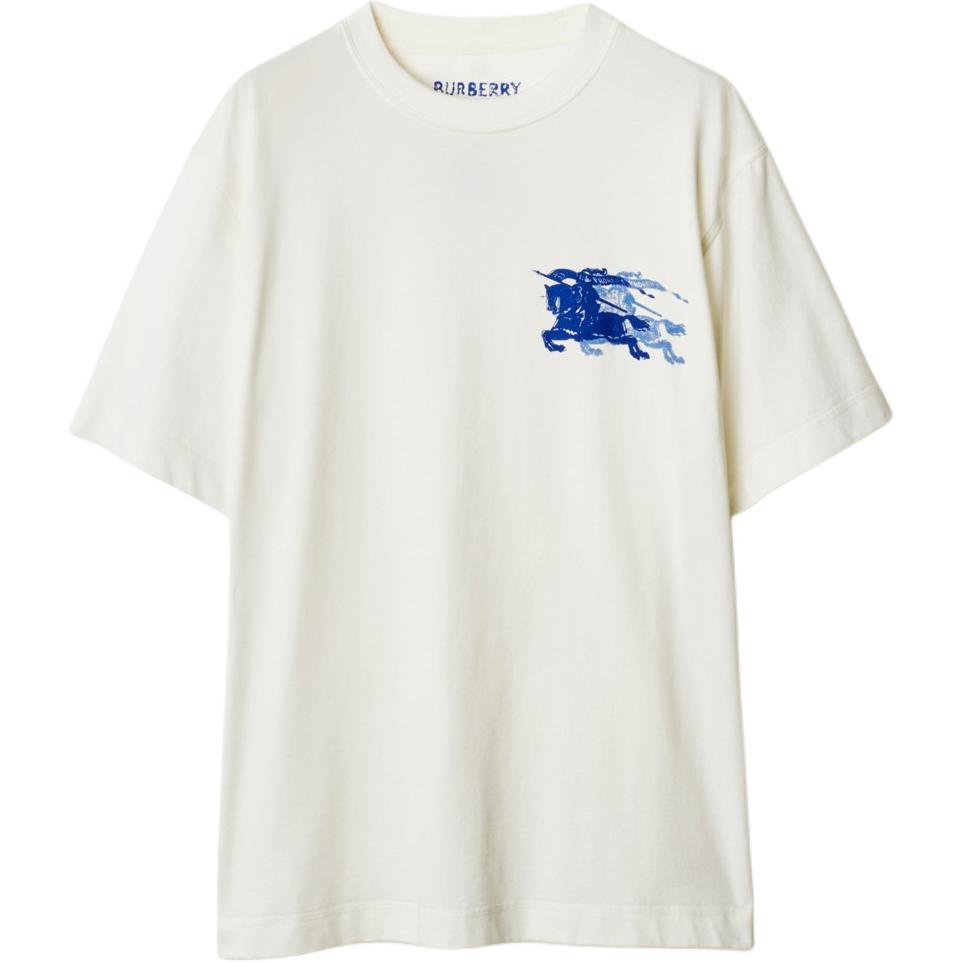 Burberry Kaos Logo Seri Huruf, Unisex, COD '"B-45