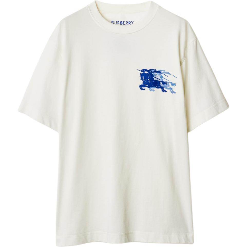 Burberry Kaos Logo Seri Huruf, Unisex, COD '"B-45