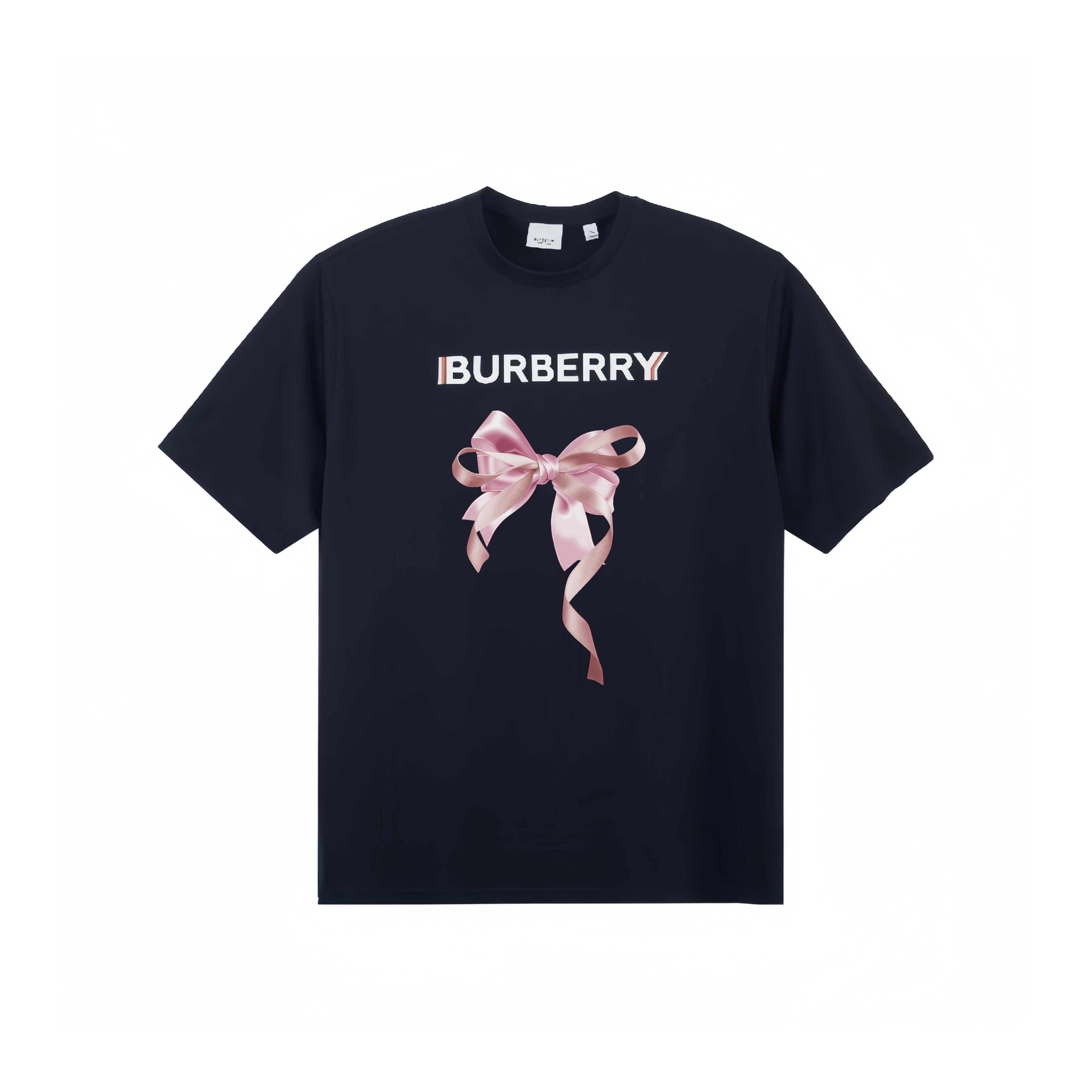 Burberry Kaos Logo Seri Huruf, Unisex, COD '"B-25