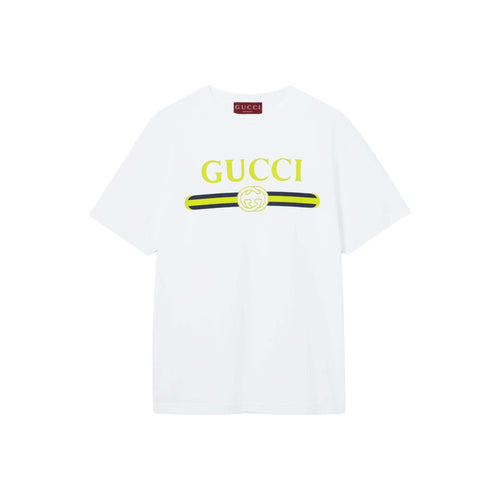 GUCCI Kaos Logo Seri Huruf, Unisex, COD '"    '"  G-51