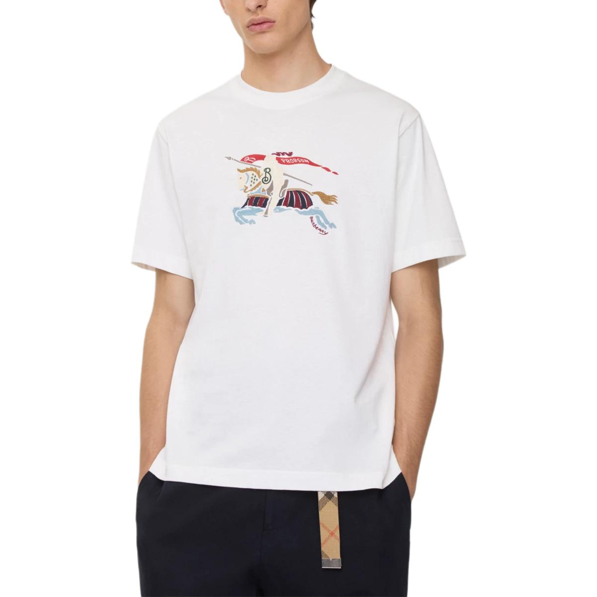 Burberry Kaos Logo Seri Huruf, Unisex, COD '"B-54