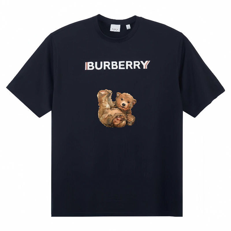 Burberry Kaos Logo Seri Huruf, Unisex, COD '"B-36
