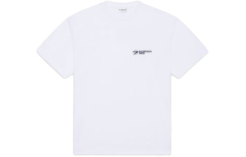 Kaos Pendek Balenciaga dengan Motif Gambar/Cetak, Cocok untuk Pria dan Wanita -BL-51