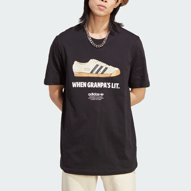 adidas Kaos Logo Seri Huruf, Unisex, COD '" AD-54
