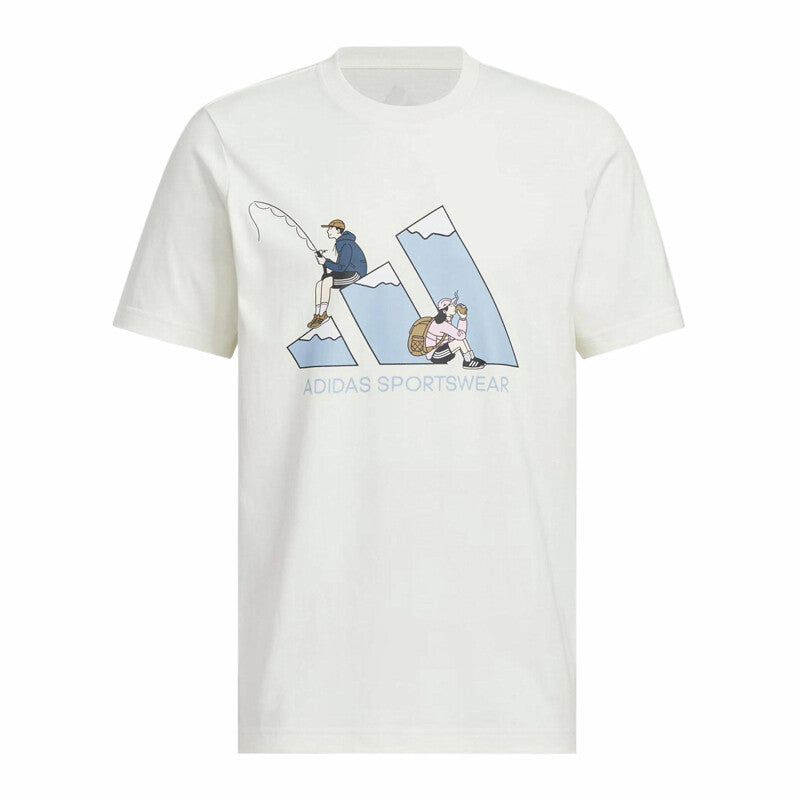 adidas Kaos Logo Seri Huruf, Unisex, COD '" AD-1