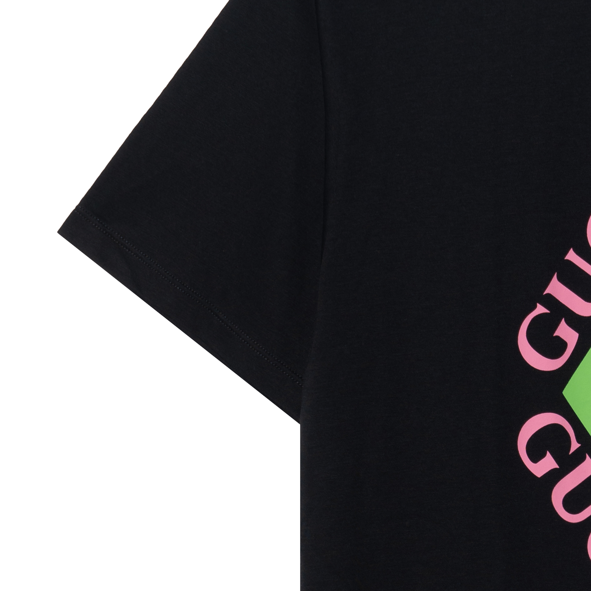 GUCCI Kaos Logo Seri Huruf, Unisex, COD '" "  G-102