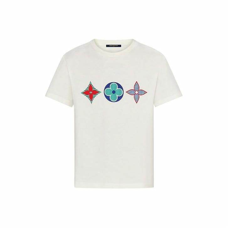 LV Kaos Logo Seri Huruf, Unisex, COD '-L-01