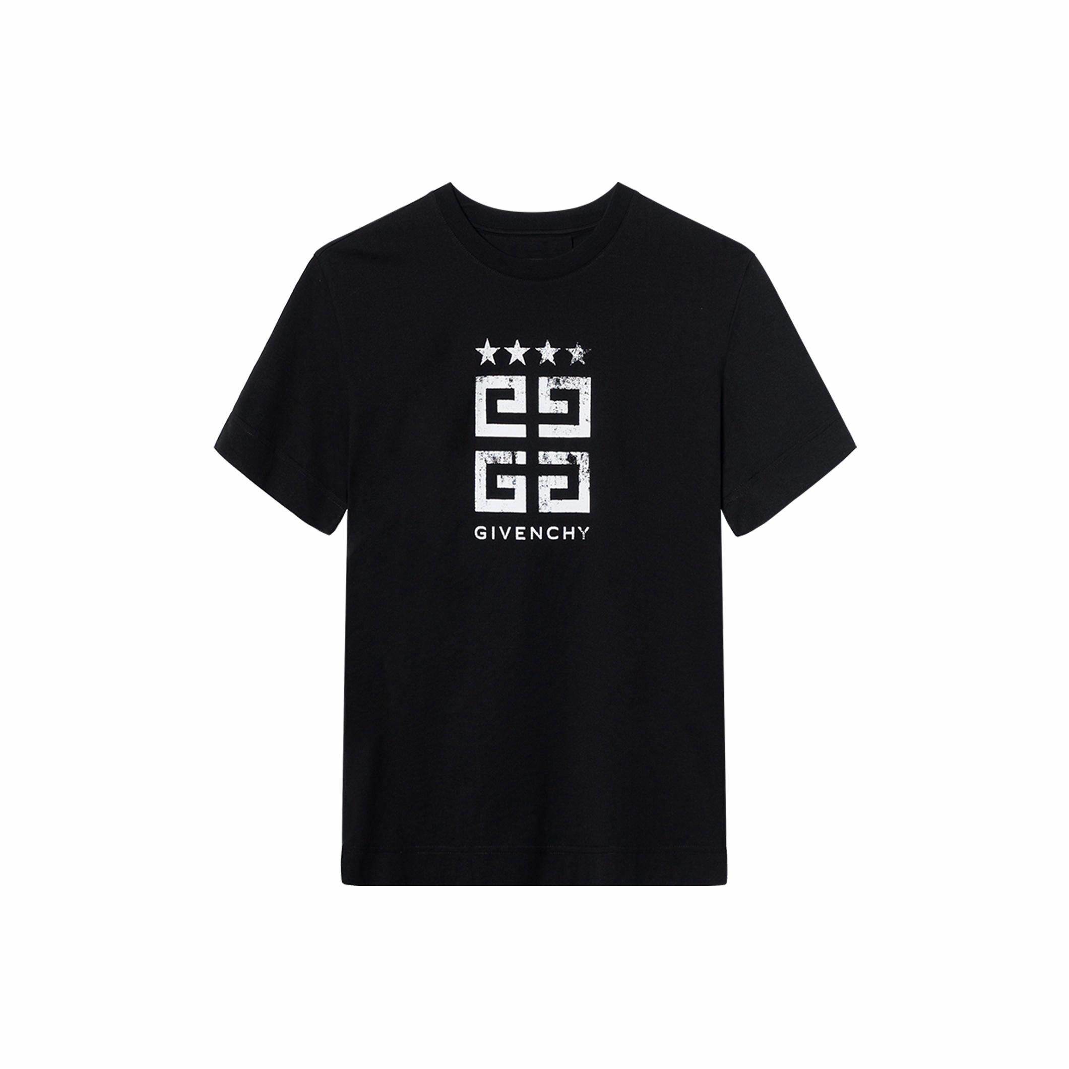 Kaos Givenchy Bermotif, Unisex -J-03