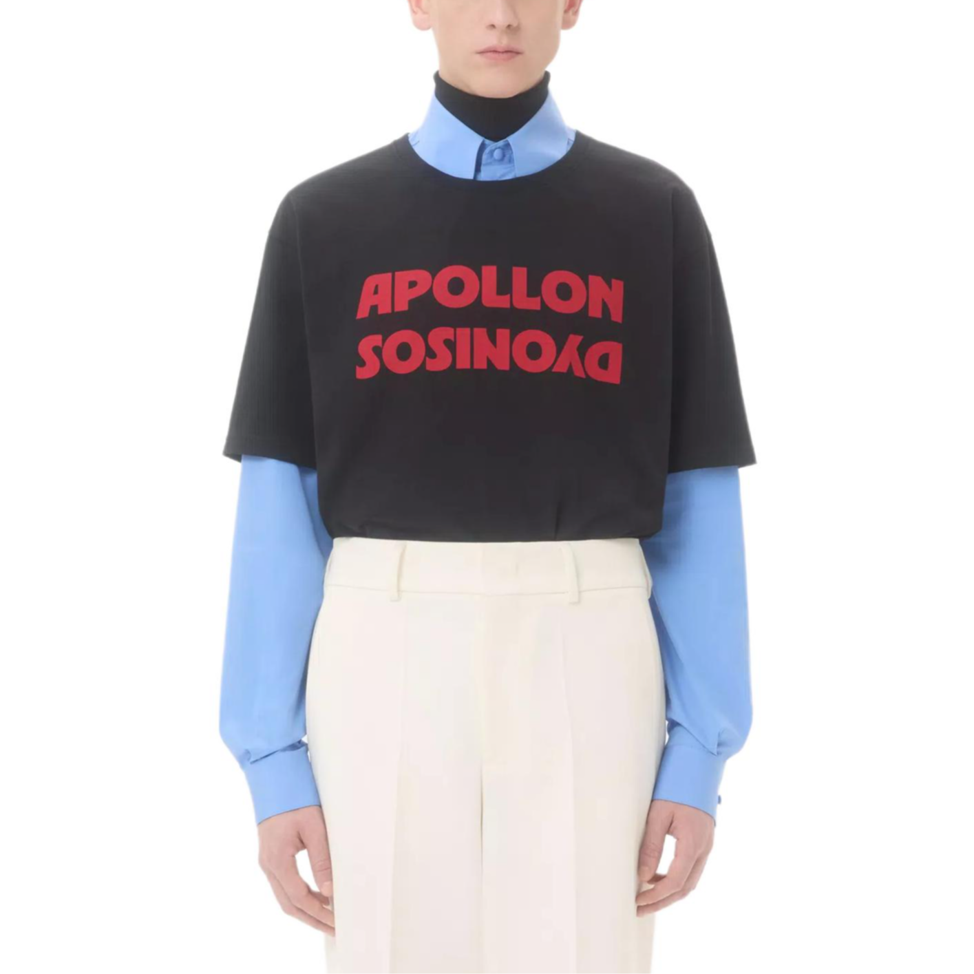 Kaos Pendek LOEWE dengan Motif Gambar/Cetak, Cocok untuk Pria dan Wanita -LE-26