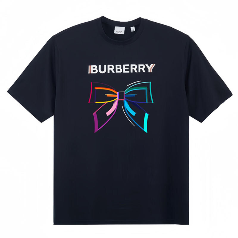 Burberry Kaos Logo Seri Huruf, Unisex, COD '"B-13