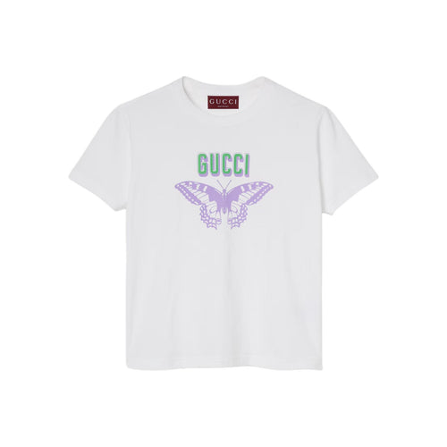 GUCCI Kaos Logo Seri Huruf, Unisex, COD '"   G-89