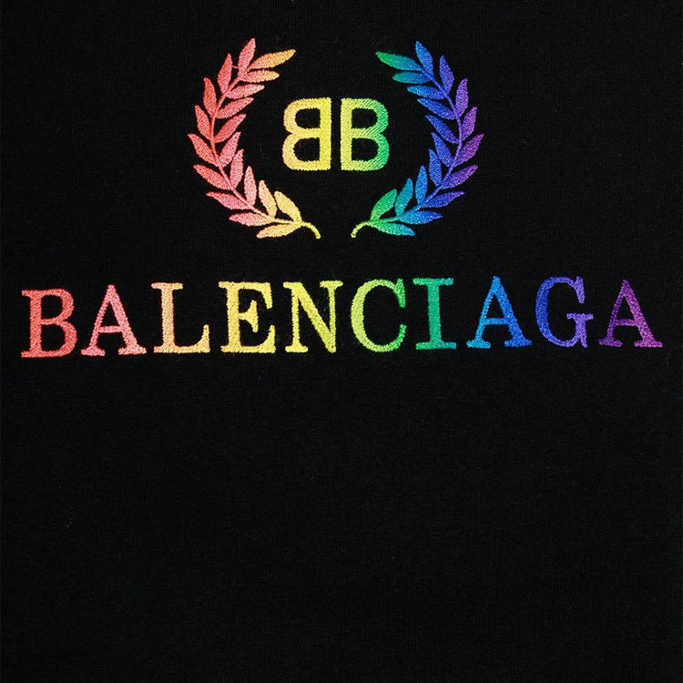 Kaos Pendek Balenciaga dengan Motif Gambar/Cetak, Cocok untuk Pria dan Wanita -BL-08