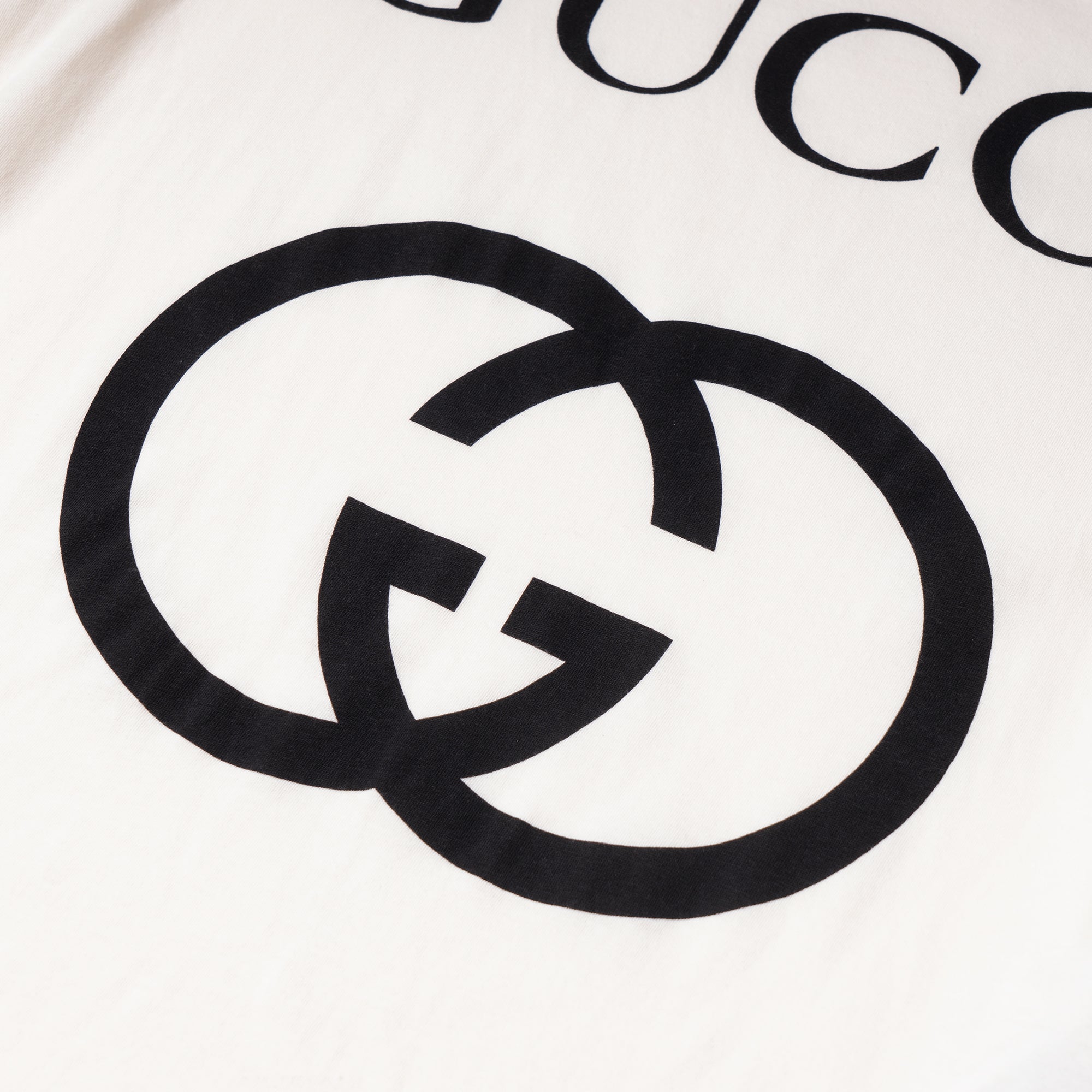 GUCCI Kaos Logo Seri Huruf, Unisex, COD '"    '"  G-09