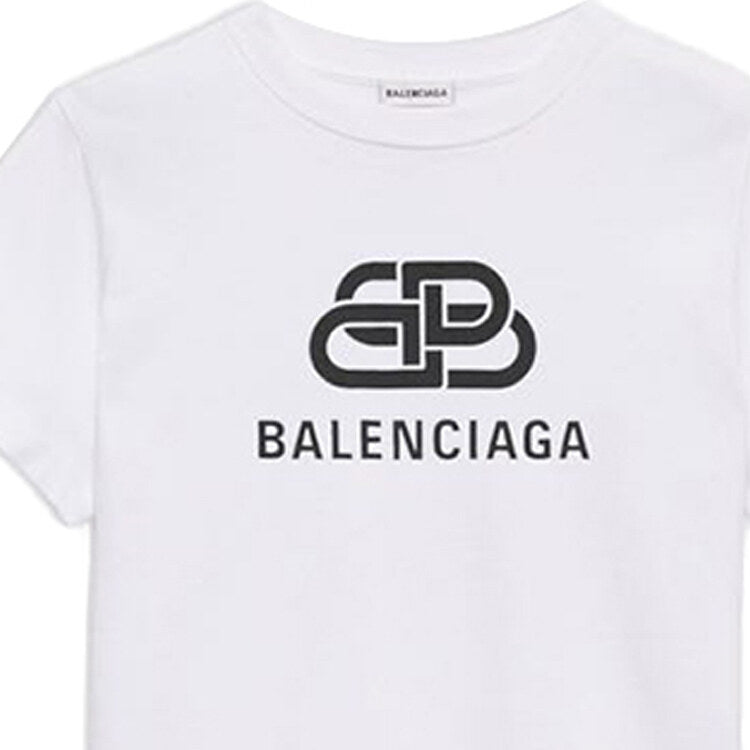 Kaos Pendek Balenciaga dengan Motif Gambar/Cetak, Cocok untuk Pria dan Wanita -BL-20