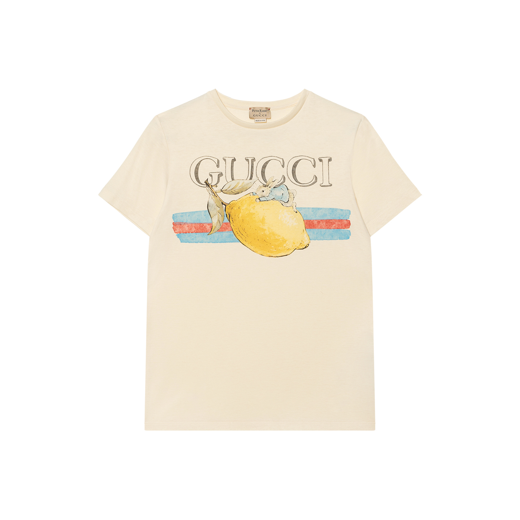 GUCCI Kaos Logo Seri Huruf, Unisex, COD '"  G-114