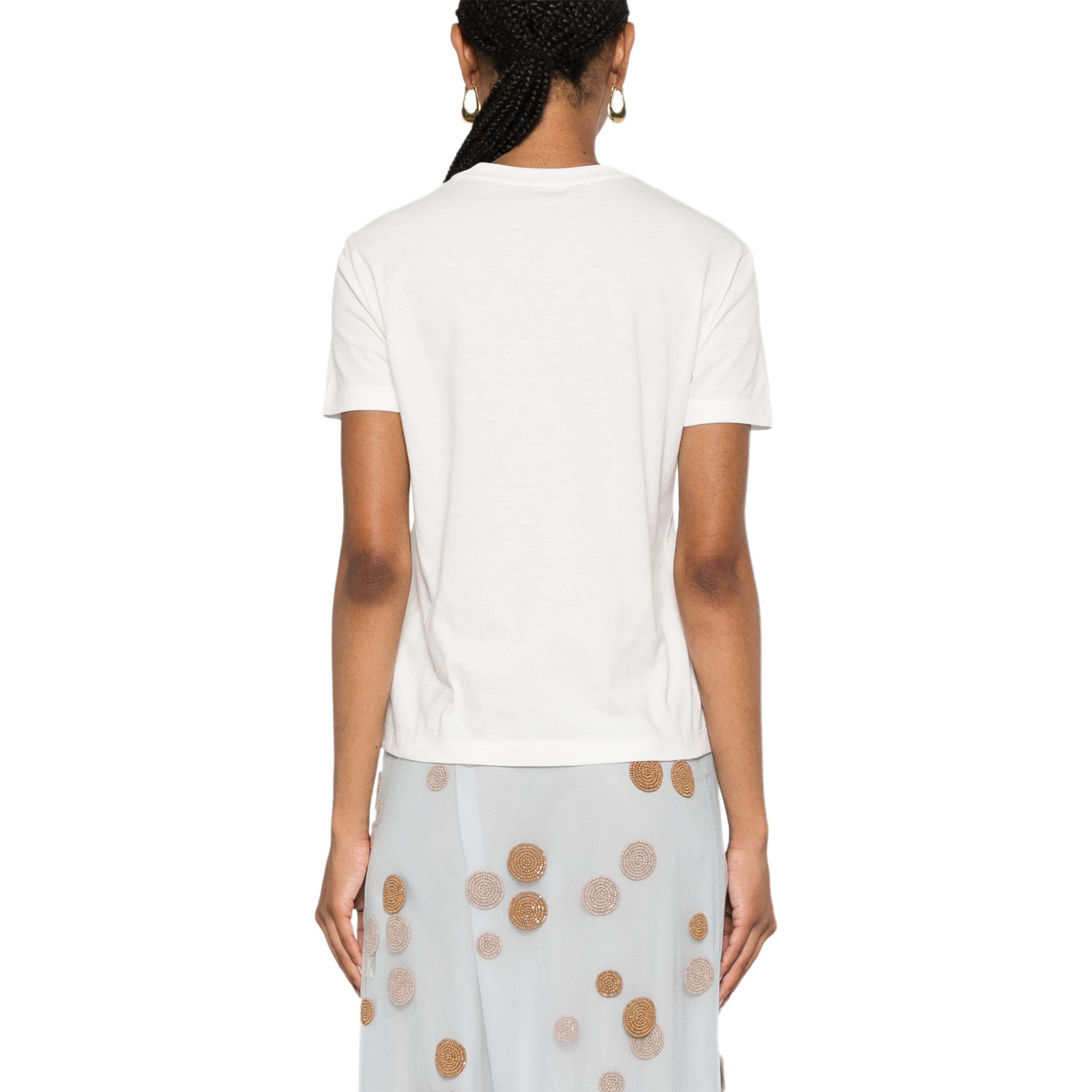 Kaos Pendek FENDI dengan Motif Gambar/Cetak, Cocok untuk Pria dan WanitaF-20